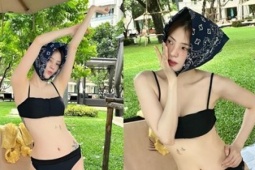 Thời trang - Han So Hee mặc táo bạo