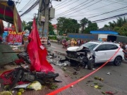 Tin tức trong ngày - Ô tô “điên” tông hàng loạt xe máy ở Đồng Nai