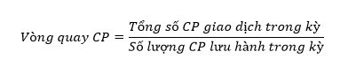 Các tiêu chí xác định tính thanh khoản của cổ phiếu - 1