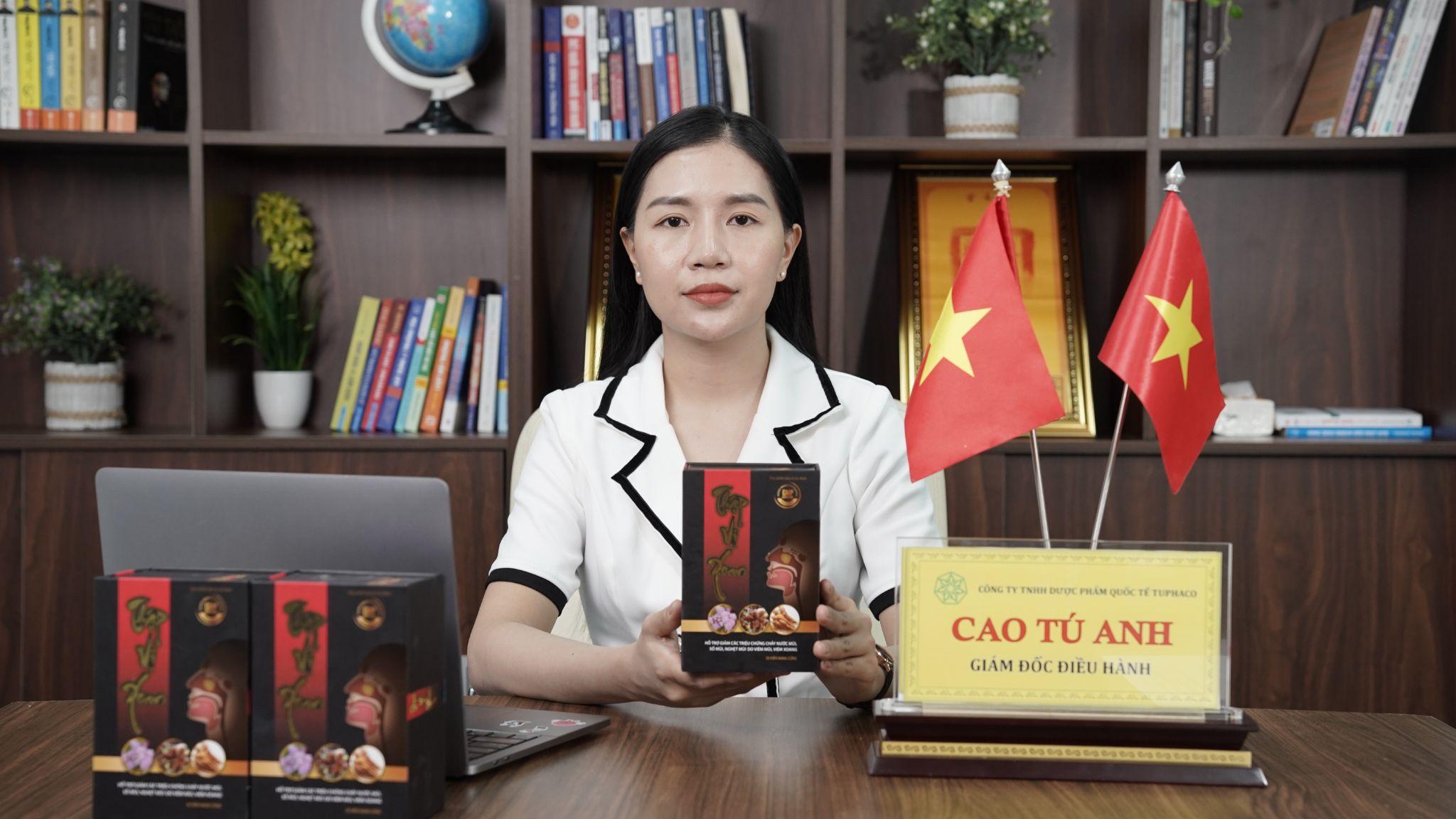 Mrs. Cao Tú Anh - CEO nhãn hàng Thập Vị Xoang