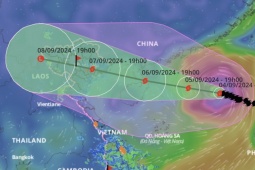Tin tức trong ngày - Bão số 3 sẽ tăng lên cấp 15-16, dự báo 5 tỉnh - thành chịu tác động mạnh nhất