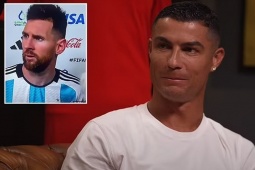 Ronaldo bắt chước Messi ở World Cup, trêu chọc người tình Georgina