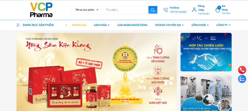 Nền tảng mua sắm trực tuyến trực quan, thân thiện với người dùng