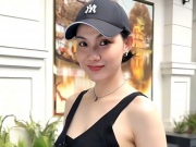 Thời trang - Thùy Lâm đổi phong cách với áo ba lỗ, quần jeans