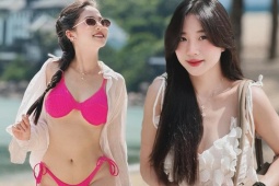 Bạn trẻ - Cuộc sống - “Hot girl trường chuyên” chăm chỉ diện bikini khoe dáng