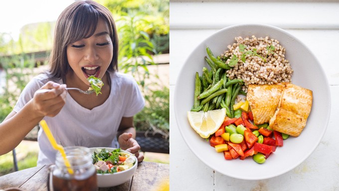 Cùng với tỷ lệ 211 trong bữa ăn, Wang còn ưu tiên thứ tự ăn rau củ trước, ăn tinh bột cuối cùng nhằm hạn chế dao động đường huyết đột ngột, có lợi cho công cuộc giảm cân, giảm mỡ.