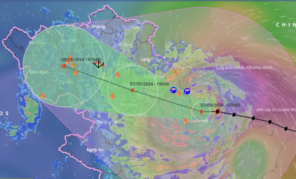 Siêu bão YAGI đổ bộ vào đất liền, người dân 5 tỉnh ven biển nhận khuyến cáo khẩn cấp