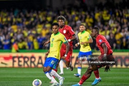 Bóng đá - Video bóng đá Brazil - Ecuador: 3 điểm khó nhằn, dấu ấn Rodrygo (Vòng loại World Cup)