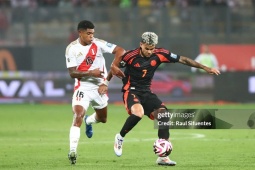 Bóng đá - Video bóng đá Peru - Colombia: Rượt đuổi hiệp 2, Diaz lên tiếng (Vòng loại World Cup)