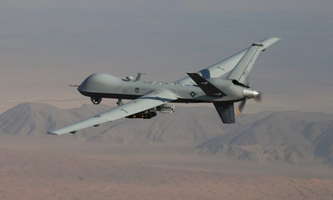 UAV MQ-9 Reaper làm nhệm vụ tại Afghanistan trong ảnh công bố hồi năm 2019. Ảnh: Không quân Mỹ