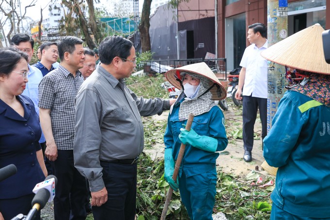 Thủ tướng Chính phủ chỉ đạo đưa mọi hoạt động trở lại bình thường sau bão Yagi