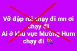 Tin tức trong ngày - &quot;Vỡ đập thủy điện ở Lào Cai, người dân chạy nhanh&quot; là thông tin sai sự thật