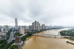 Thế giới - 19 con sông ở Quảng Tây vượt mức nước báo động