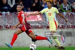 Bóng đá - Video bóng đá Thuỵ Sĩ - Tây Ban Nha: Bản lĩnh &quot;10 chọi 11&quot; (Nations League)