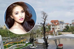 Đời sống Showbiz - Trường mầm non 5.000 m2 của Vân Hugo tan hoang sau bão