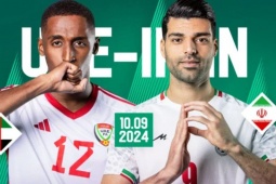 Bóng đá - Trực tiếp bóng đá UAE - Iran: Đi tìm bàn gỡ hòa (Vòng loại World Cup)