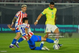 Trực tiếp bóng đá Paraguay - Brazil: Nỗ lực không thành (Vòng loại World Cup) (Hết giờ)