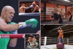 "Vua giang hồ" Fury đá bay đối thủ karate, luyện đòn mới tái đấu Usyk