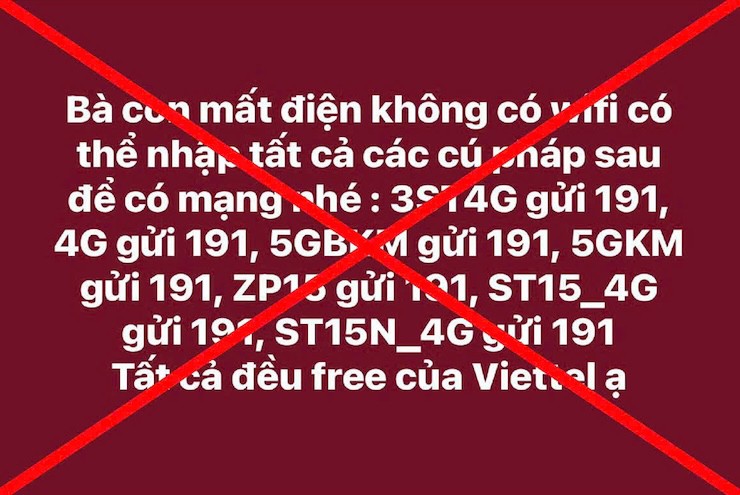 Tin giả đang lan truyền trên mạng xã hội.