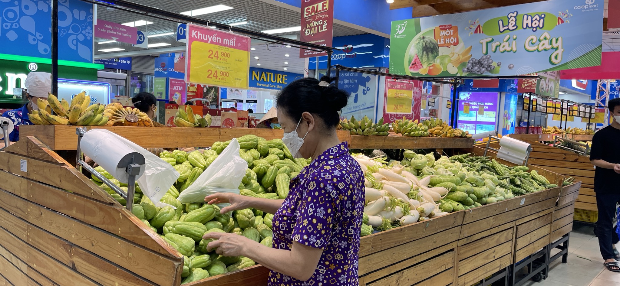 Co.opmart miền Bắc đảm bảo hàng hóa đầy đủ, vệ sinh an toàn thực phẩm