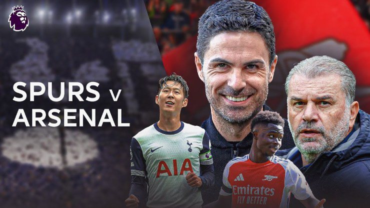 Tottenham - Arsenal là trận derby hấp dẫn bậc nhất bóng đá Anh