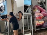 Bạn trẻ - Cuộc sống - Clip chạy lụt chuyên nghiệp của cô gái Hà Giang nhận 'bão like'