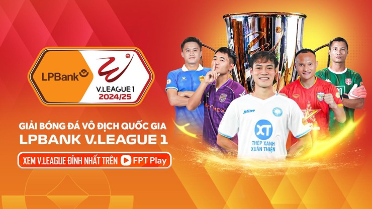 Điểm mới của giải LPBank V.League 1-2024/25 - 1