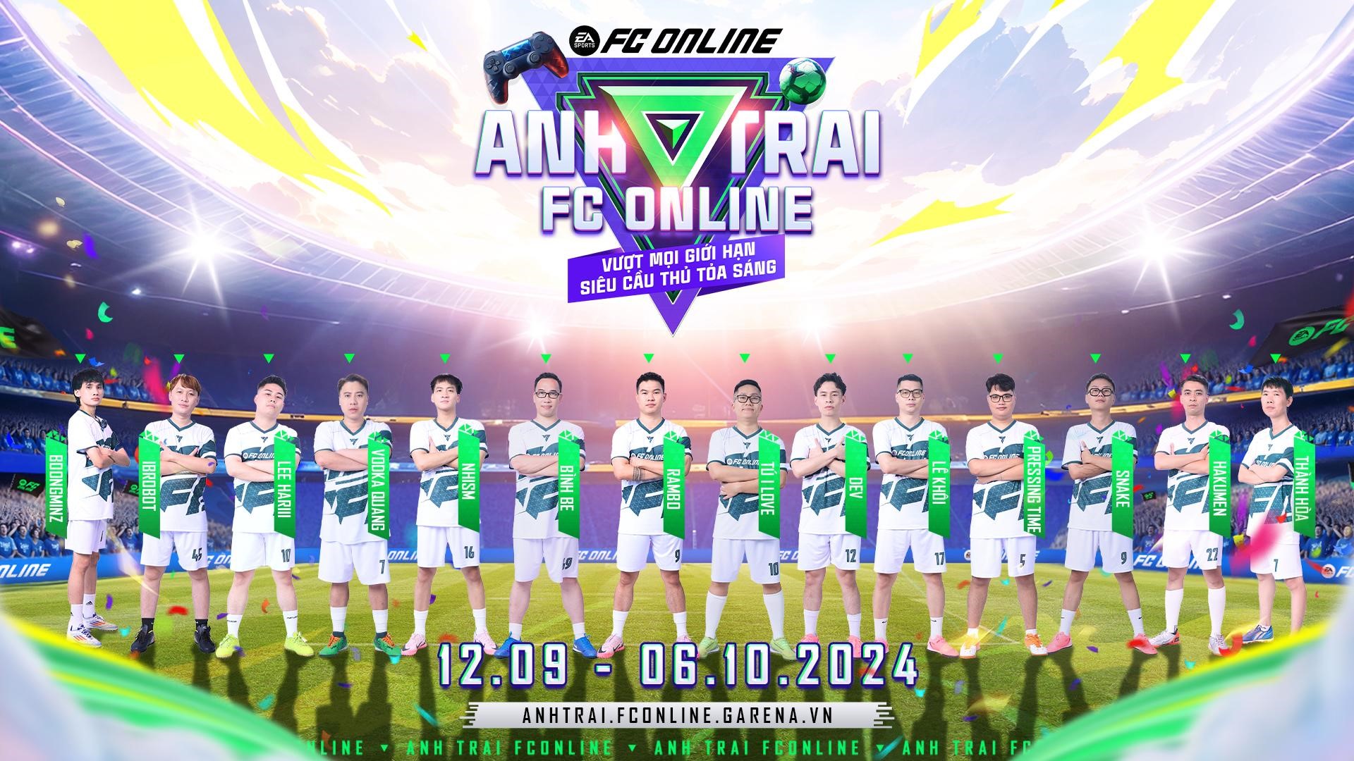 FC Online ra mắt dự án: “Anh Trai FC Online: Vượt mọi giới hạn – siêu cầu thủ tỏa sáng” - 1