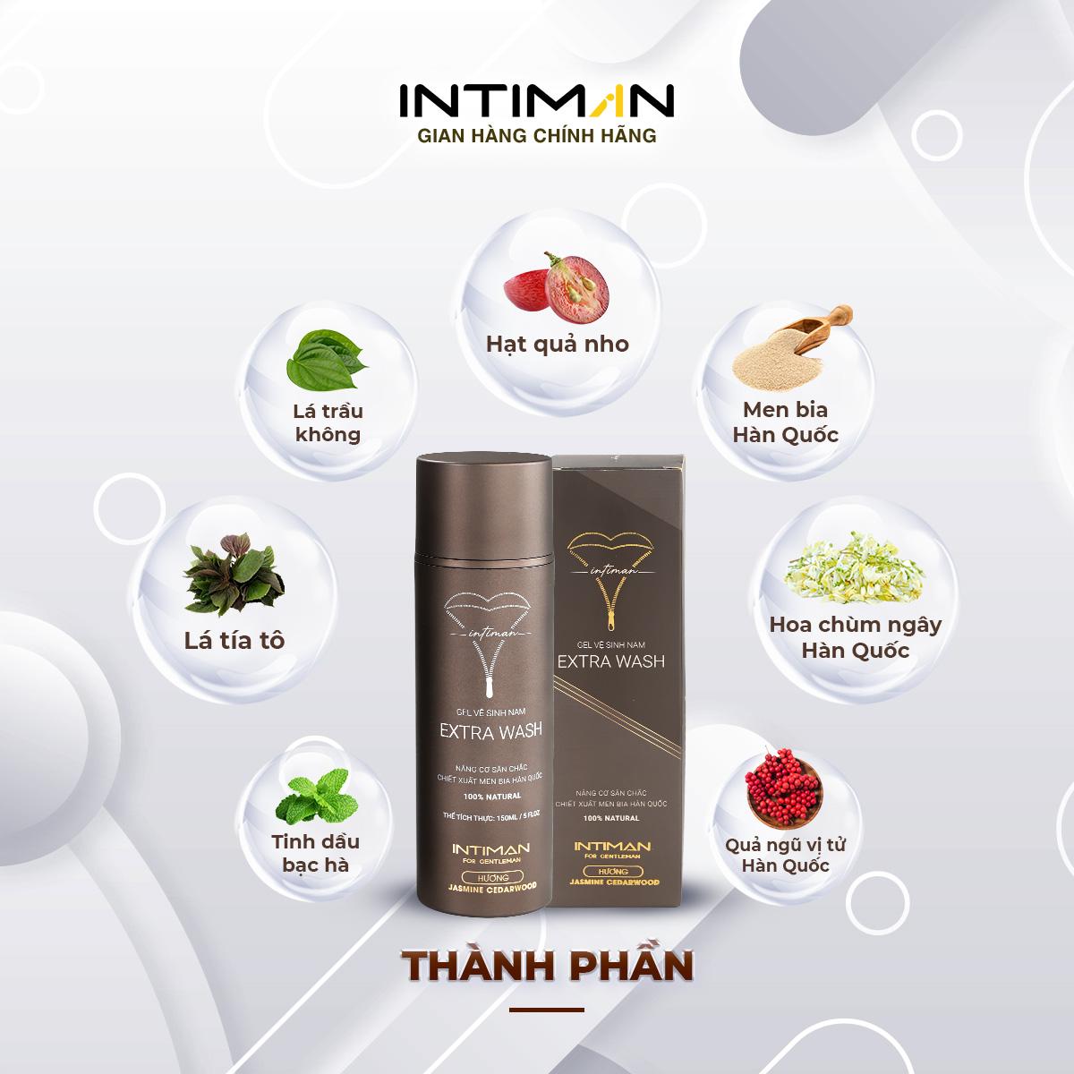 Dung dịch vệ sinh nam Intiman - Bí quyết giúp nam giới khỏe mạnh, tự tin - 3