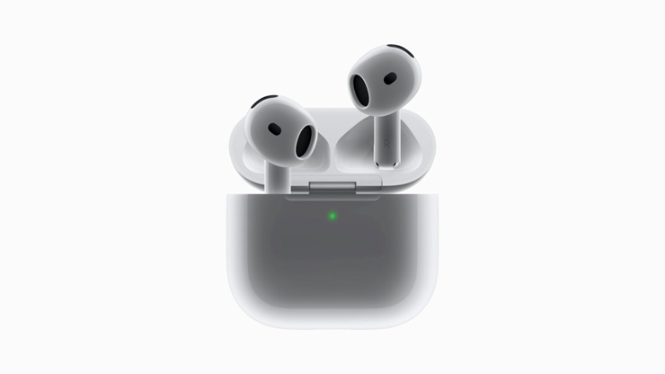 AirPods 4 sử dụng nút bấm cảm ứng ẩn thay cho nút vật lý.