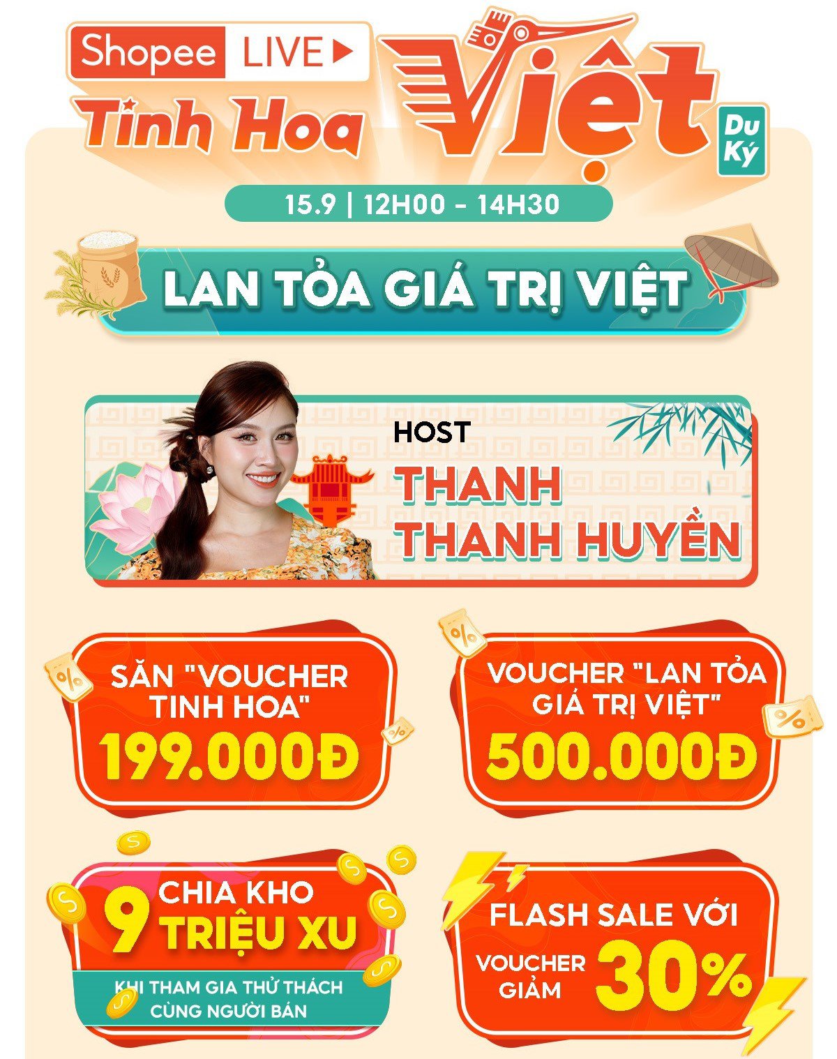 Sản phẩm Việt vươn tầm thế giới lên sóng tập đặc biệt Shopee Tinh Hoa Việt Du Ký 15.9 - 1