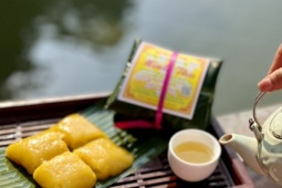 Ẩm thực - Loại bánh nghĩa tình chỉ bán theo cặp ở làng quê quan họ