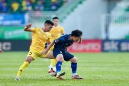 Trực tiếp bóng đá Quảng Nam - HAGL: Tài năng trẻ Gia Bảo ấn định (V-League) (Hết giờ)