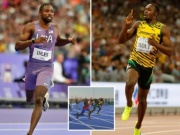 Video Usain Bolt chạy đua siêu tốc độ với Lyles, đẳng cấp  " gừng càng già càng cay " 