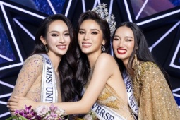 Thời trang - Học vấn Kỳ Duyên và hai á hậu Miss Universe Vietnam 2024