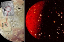 Tàu vũ trụ NASA tìm thấy siêu núi lửa mới của hệ Mặt Trời
