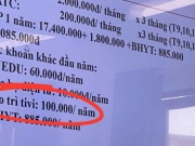 Giáo dục - du học - Phụ huynh bức xúc vì bị thu tiền 'bảo trì ti vi' 100.000 đồng/học sinh