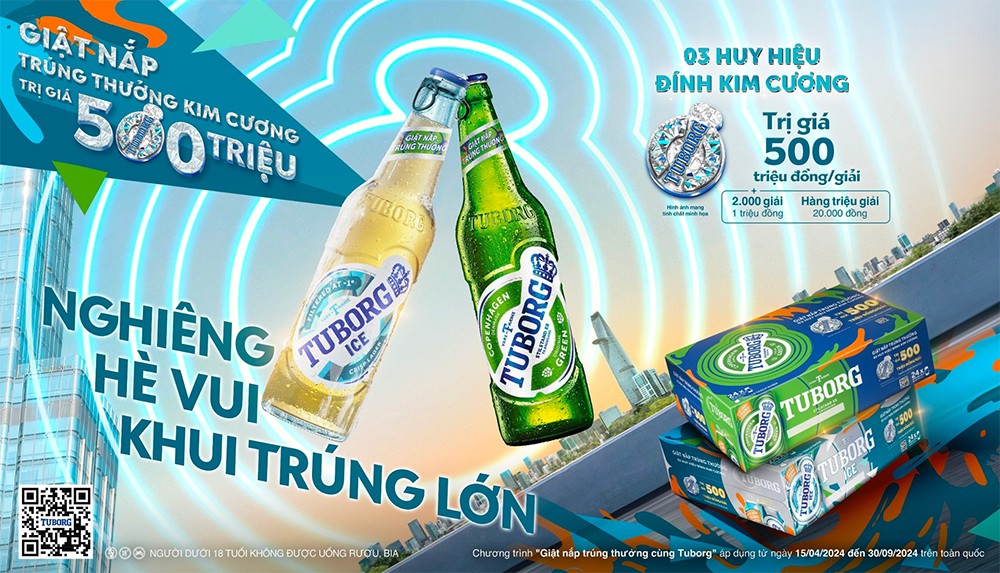 Tuborg gọi tên chủ nhân thứ hai của huy hiệu kim cương trị giá 500 triệu đồng - 2