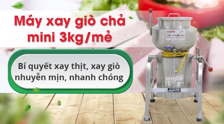 Mua máy xay giò chả chính hãng, giá tốt tại mayxaygiocha.com