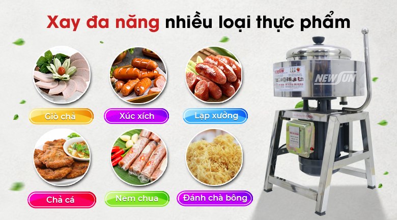 Nâng cao năng suất làm giò chả