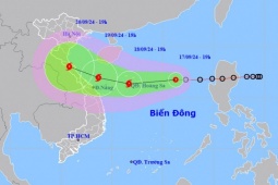 Áp thấp nhiệt đới di chuyển rất nhanh, ảnh hưởng đất liền rất sớm