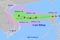 Áp thấp nhiệt đới di chuyển rất nhanh, sẽ vào Biển Đông thành bão số 4, mưa rất to