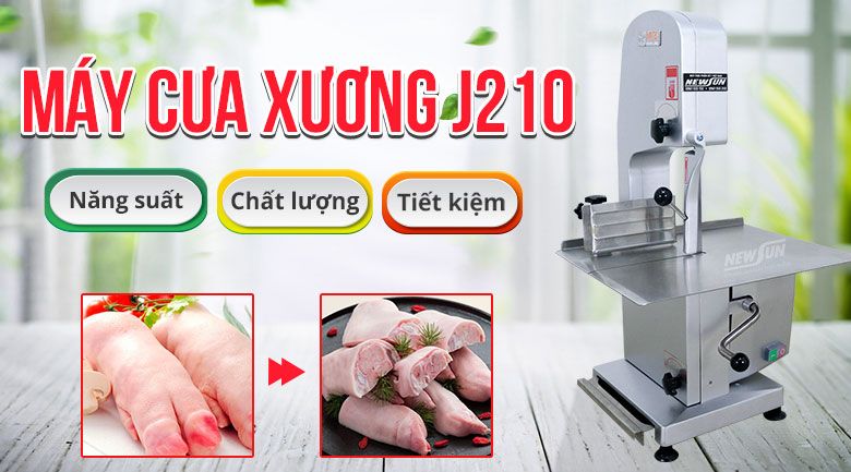 Máy cưa xương J210 với khả năng cưa xương nhanh và khỏe