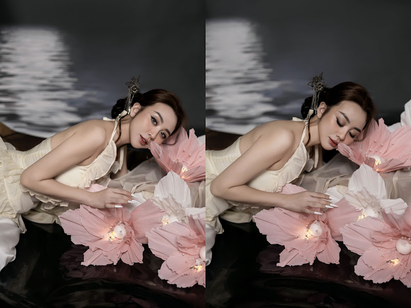 Á hậu - MC Thư Đình hóa nàng thơ lãng mạn dưới ánh trăng Trung Thu - 3