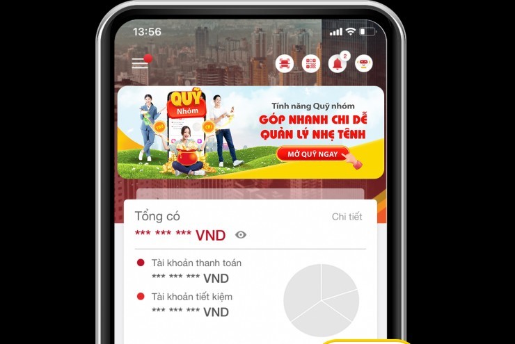 Tính năng Quỹ nhóm HDBank xua tan nỗi lo quản lý thu chi tiền quỹ