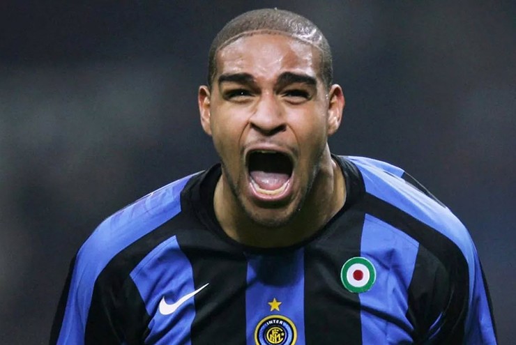 Adriano trong màu áo Inter Milan