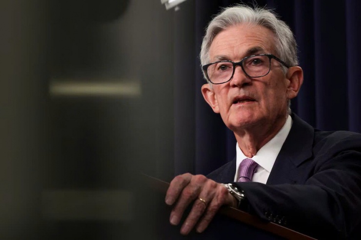 Chủ tịch Cục Dự trữ Liên bang Mỹ (Fed) Jerome Powell. Ảnh: REUTERS