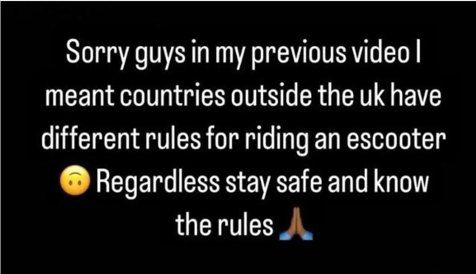 Dòng trạng thái xin lỗi của Jesse Lingard trên trang Instagram của mình.