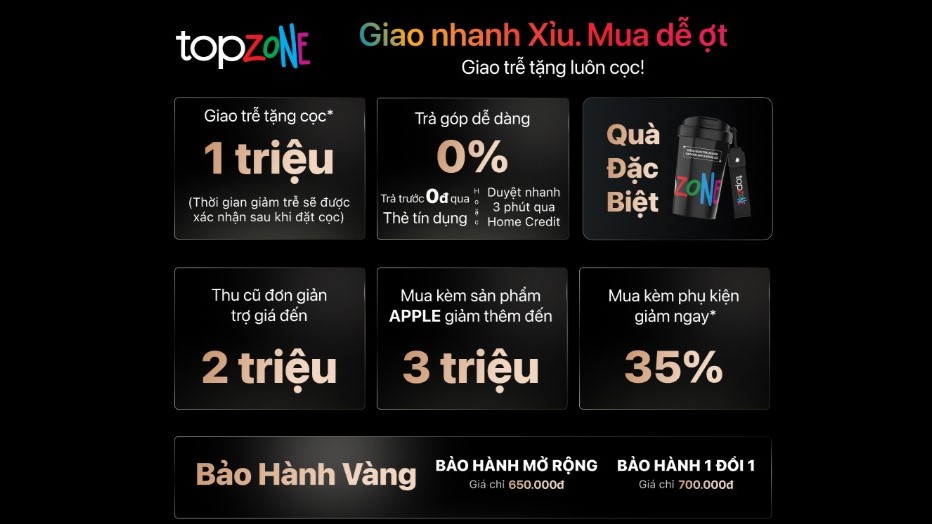 Bộ 7 ưu đãi khi đặt cọc iPhone 16 Series tại TopZone đang gây sốt mạng xã hội