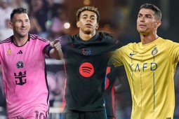 "Thần đồng" Yamal chói sáng ở Barcelona, ăn đứt Ronaldo và Messi tuổi 17